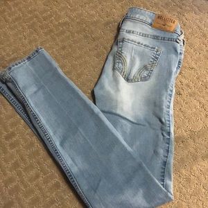 Hollister light blue low waisted jeans